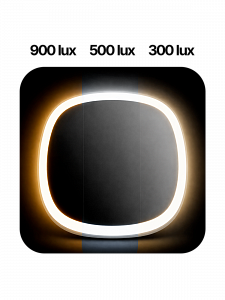 Огонек OG-HBE01 Зеркало с подсветкой (аккум)